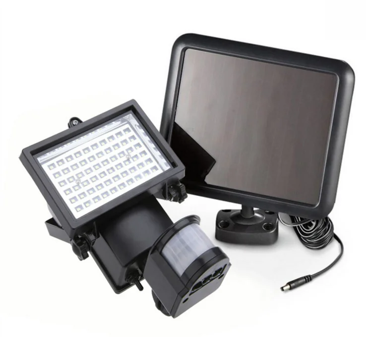 

60LED Infrared Solar Human Body Sensors Light Floodlight Lights Monster Anti-theft Lights Garage Lamps