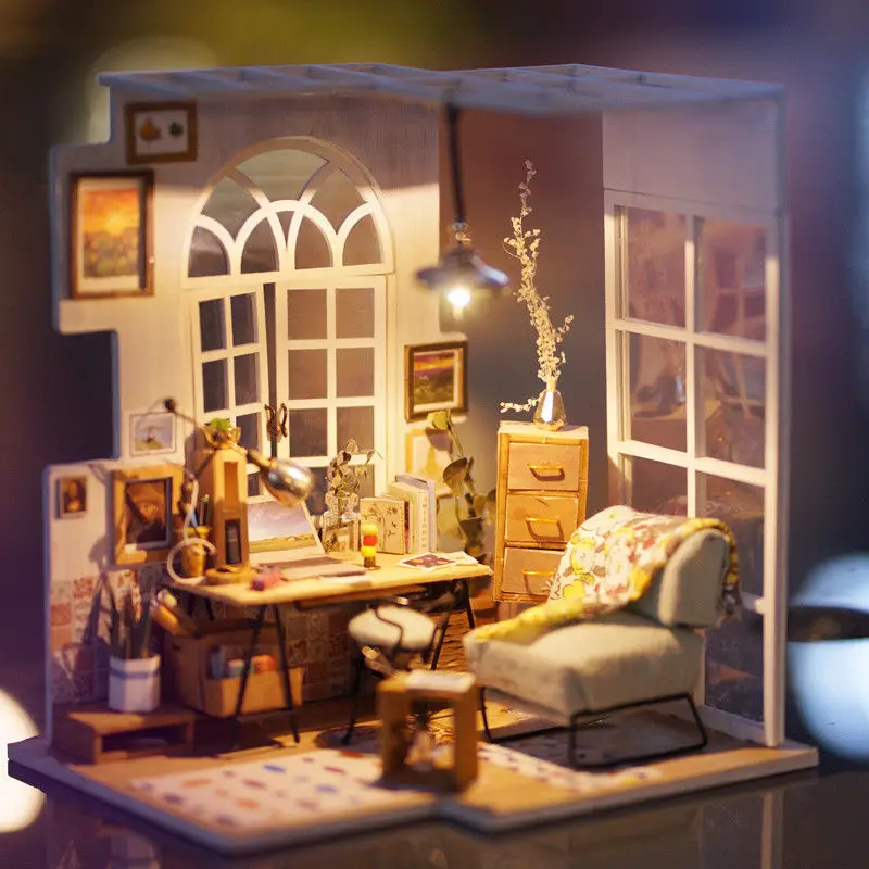 robotime miniature dollhouse kit
