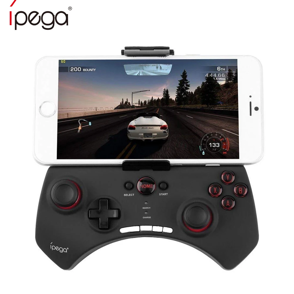 IPEGA PG-9025 9025 Bluetooth беспроводной игровой контроллер геймпад джойстик для Xiaomi/huawei/samsung Windows PC Mobile Legends - Цвет: Черный