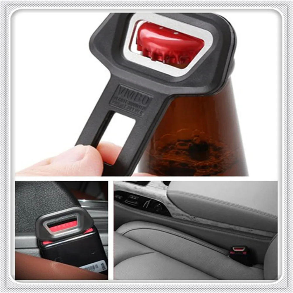 car seat belt buckle clip beer opener bottle buckle For BMW EfficientDynamics 335d M1 M Zero