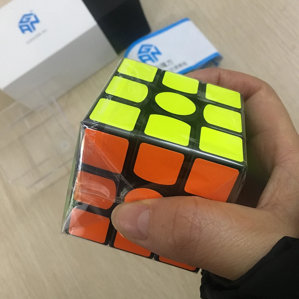Gan356 Air 5 6 см 3x3x3 скоростной куб GAN AIR Master Edition магический Gans пазл черный Magico для WCA