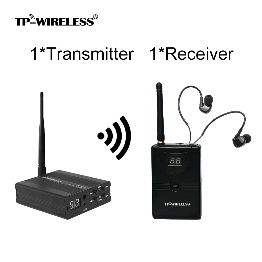 

wireless In Ear Monitor System 2.4GHz Professional Digital Wireless In Ear Monitor Stage In Ear Audio System Earphone Stage