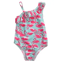 2017 Cute Toddler font b Kids b font Girls clothes sleeveless font b Swimsuit b font