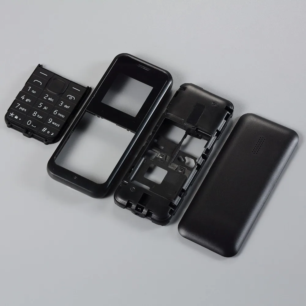 

Housing Cover Full Complete Mobile For Nokia 105 1050 RM-1133 RM-1134 English Keypad+1/2sim Middle Frame+Back Battery Case+Tool