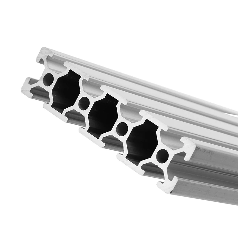 2020 T-Slot Black Aluminum Profiles Extrusion Frame 300-500mm F 3D Printor CNC