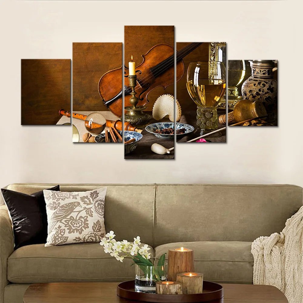 

Wall Art Modular Modern Framework Canvas Famous Still Life Works Print Decoration Home Living Room Poster Painting Pictures