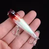 1pcs 6.5cm 6.6g Popper Fishing lures Hard Bionic Painted bait Wobblers Swim Fishing Tackle 8 Colors 6# Hooks 3D eyes ► Photo 3/6