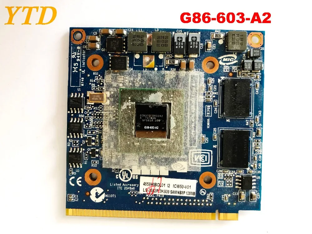 

Original For nVidia Fo GeForce 8400M G MXM IDDR2 128MB Graphics Video Card for Acer Aspire 4520 tested good free shipping