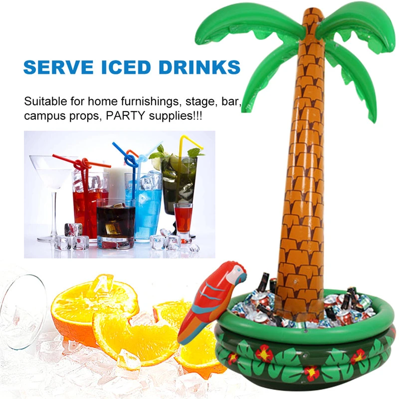palm tree drink cooler
