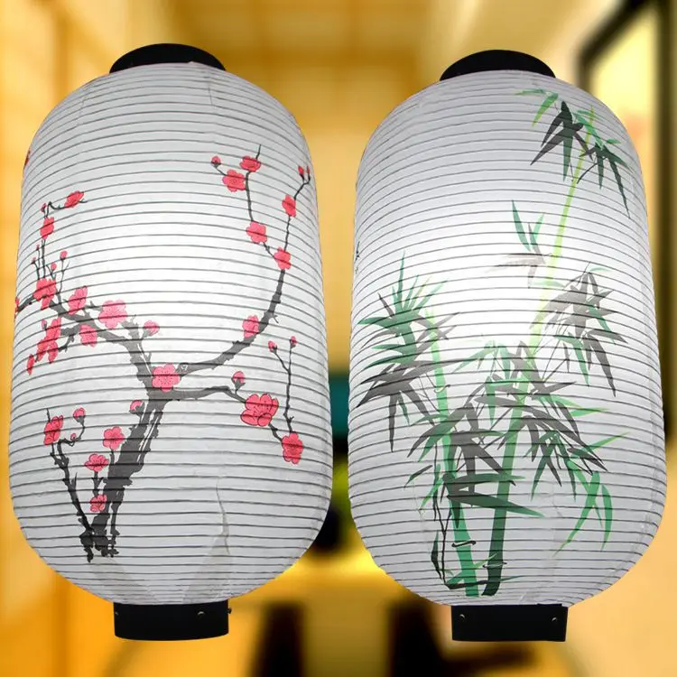 Бумажный фонарь, Ночной светильник, праздничный фонарь, китайский, японский, корейский, суши-магазин, светодиодный светильник, праздничный декор, аксессуары для украшения дома