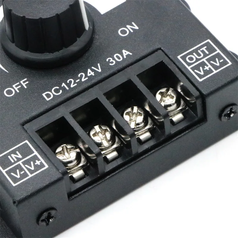 SZYOUMY DC 12V 24V 30A LED диммер 8A Регулируемая яркость лампы контроллер полосы водителя