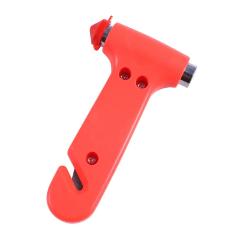 Durable Safety Emergency Tool Car Life Saving Hammer Belt Cutter Window Seat Red 2017 Hot