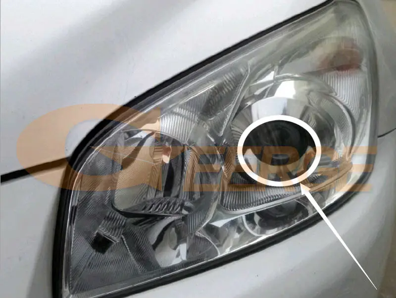 Для Toyota RAV4 2009 2010 2011 2012 проектор фары отличное Ультра яркое освещение CCFL ангельские глазки комплект Halo Кольцо