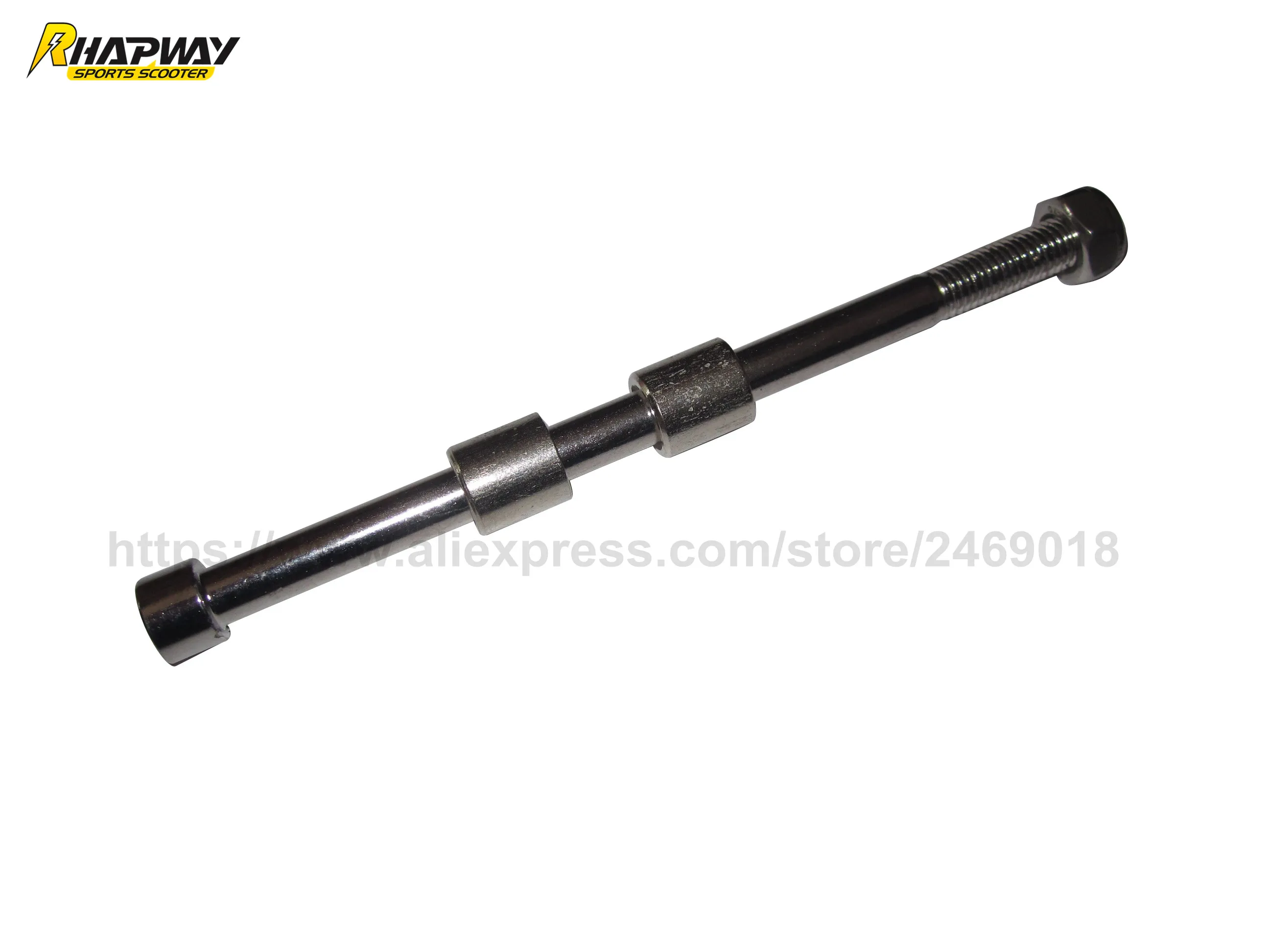 

High Quality Scooter Wheel Axle 10*170mm Gas& Electric Scooter Rear Wheel Axle with Spacer Sleeve(Scooter Parts & Accessories)