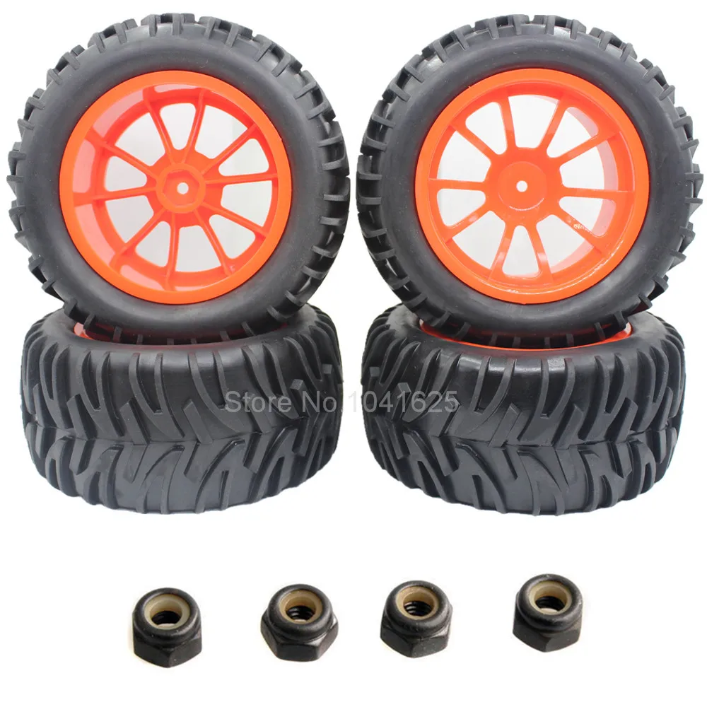 Rc Truck 4x4 Traxxas Rc Cars GLOBACT 12mm/14mm Hex RC Wheels And
