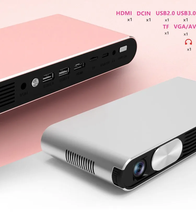 YANHUO K2 Проектор Портативный Проект ТВ Домашний Кинотеатр СВЕТОДИОДНЫЙ Поддержка