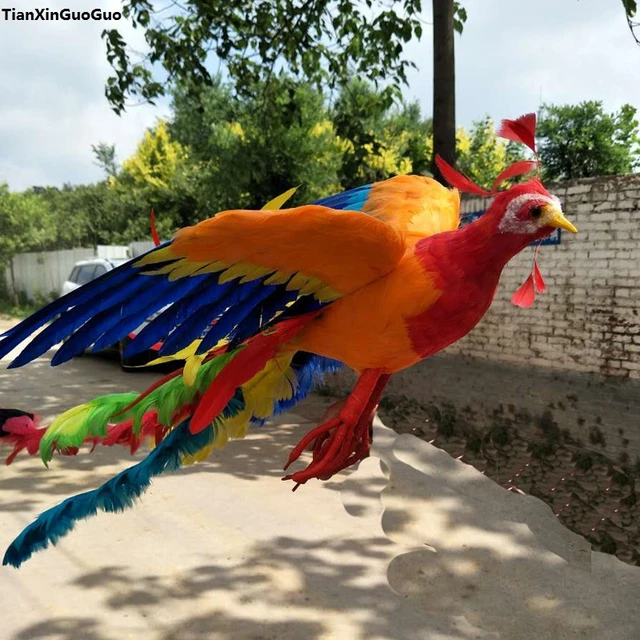 realistic phoenix bird