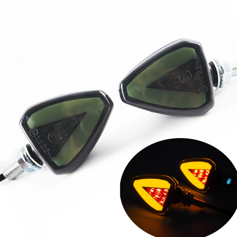 

Motorcycle modified Turn signals waterproof turn lights LED direction lamp decorative Signal lights Daytime lamp