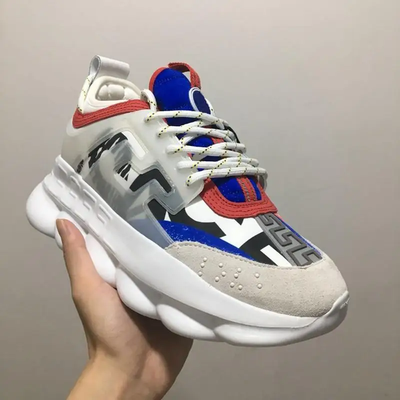 

2019 Running Shoes Men Women Fashion Designer Shoes leopard print Green White Suede Trainers Sneakers Chainz White Casual shoes