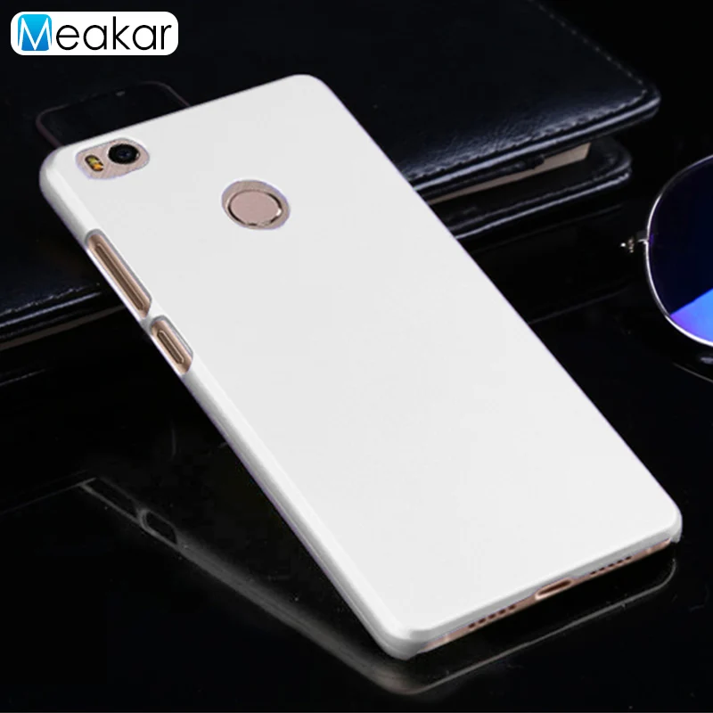 Матовая Пластик Coque 5.0For Xiaomi mi 4S чехол для Xiaomi mi 4S mi 4S mi 4/4S чехол для телефона чехол-лента на заднюю панель - Цвет: white