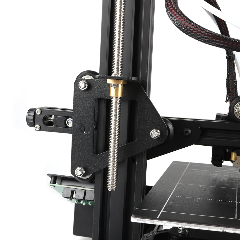 Impressora de Polia Kit de Atualização Set para Criatividade Peça da Impressora 3d Dual Eixo z Dual z Tensora Ender 3 3d Único Motor Dual eixo z 7 central de z da peça da impressora