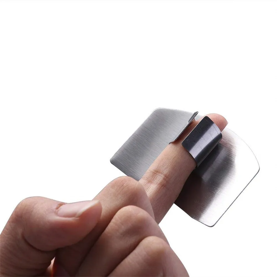 Stainless Steel Chopping Finger Protector Cut Vegetables and Cut The Fingertips Artifact Protective Finger Kitchen Essential