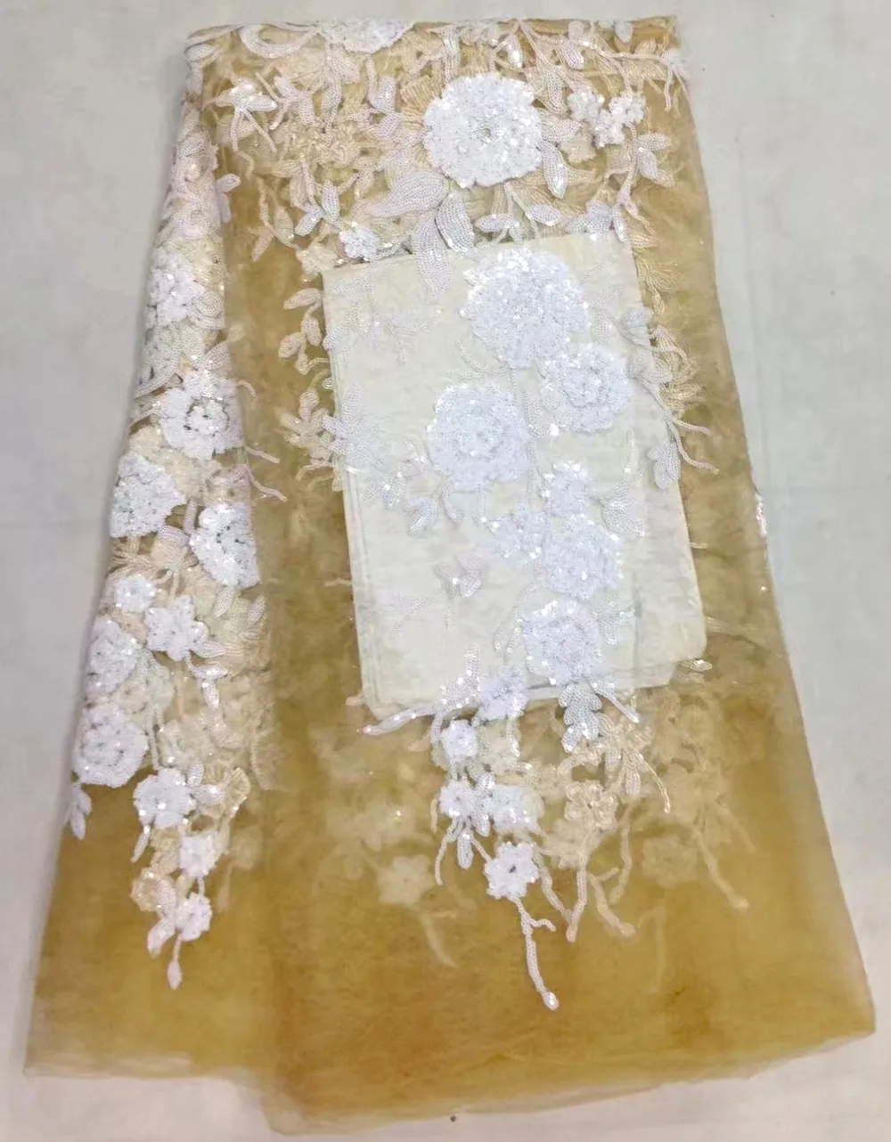 

Hot Sale Nigerian Laces Fabric 2017 African Cord Laces Fabrics High Quality Nigerian Guipure Cord Lace Fabric For Wedding Dress
