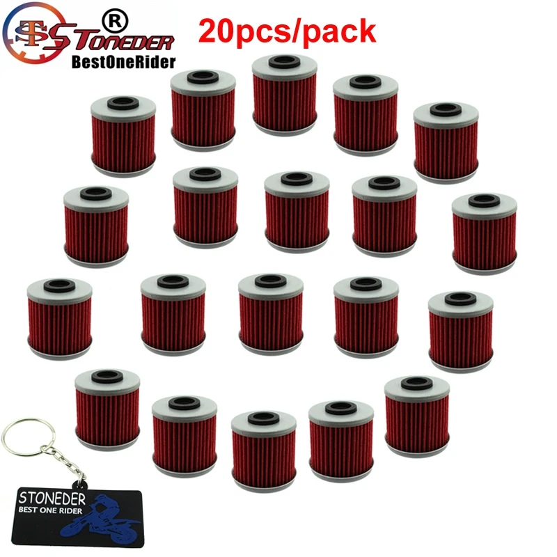 

STONEDER 20x Oil Transmission Filter For Honda NC750 S X DCT 750 SXS1000 Pioneer 1000 M3 M5P Motorcycle Intergra DCT 700 Integra