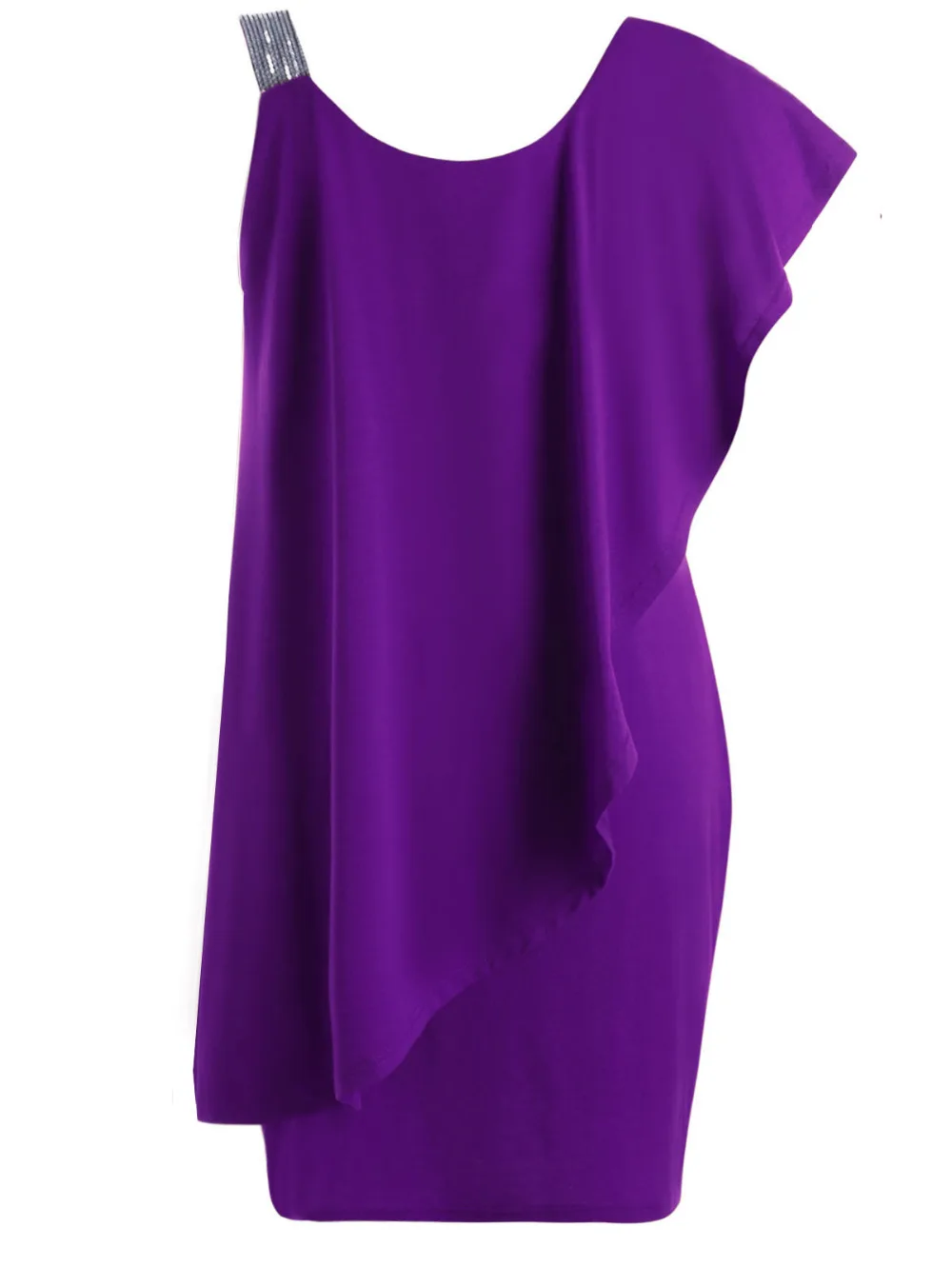 Gamiss-Women-Plus-Size-One-Shoulder-Flounce-Sequins-Mini-Dress-Female-Summer-Party-Dresses-Sexy-Bodycon (4)