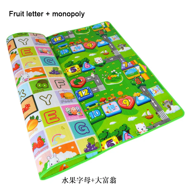 Baby Play Mat for Kids 200cm X180cm X0.5Cm Developing Mat Puzzle Baby Activity Mat Child Carpet Crawling Foam Play Mats for Kids (3)