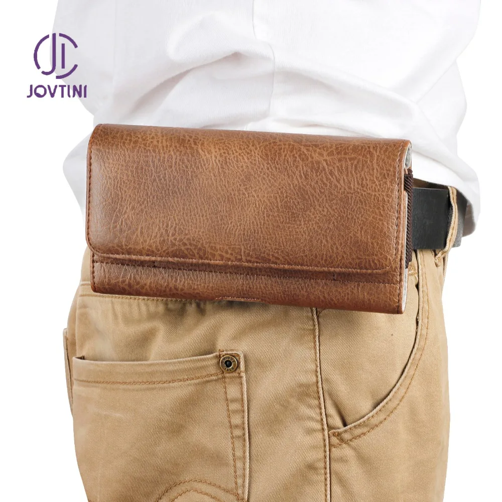 

JOVTINI For Xiaomi mi Max 2 Case Horizontal Waist Holster Bag With Card Slots Magnetic Pouch Stone pattern PU Leather Cover