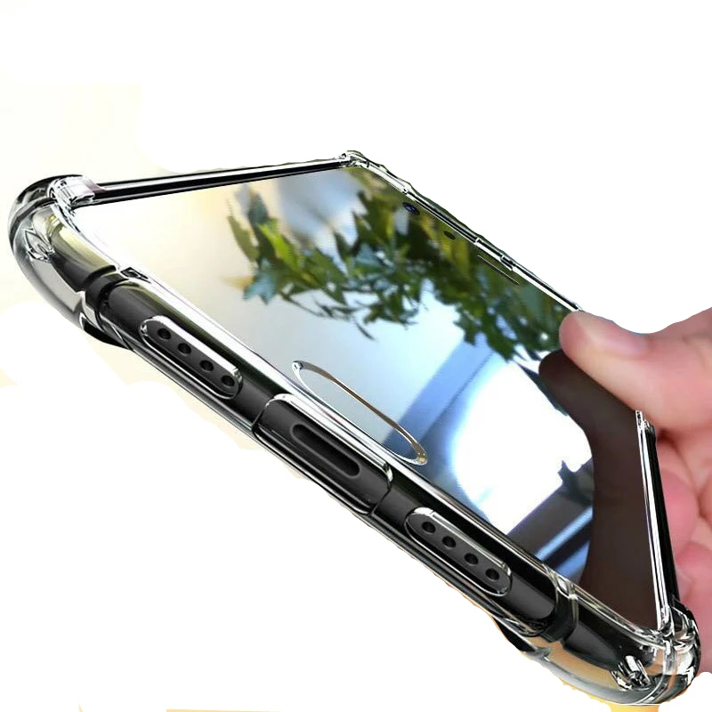 360 Degree Airbag Drop-proof Soft Case for Xiaomi mi 6 6x 5x A1 A2 Note2 Note3 Mix 2s For Redmi 5 5A 4X 4A Plus Clear Cover |