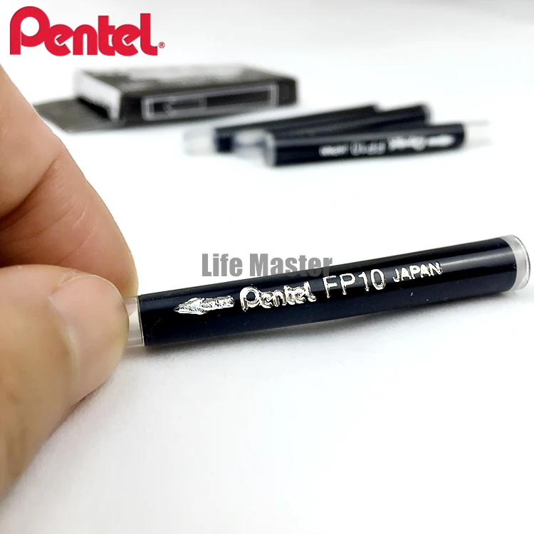 LifeMaster Пенуэла чернильные картриджи FP10 для Pentel карман каллиграфический шрифт(GFKP3-A)(4 шт./упак.) кисть чернила письменные принадлежности