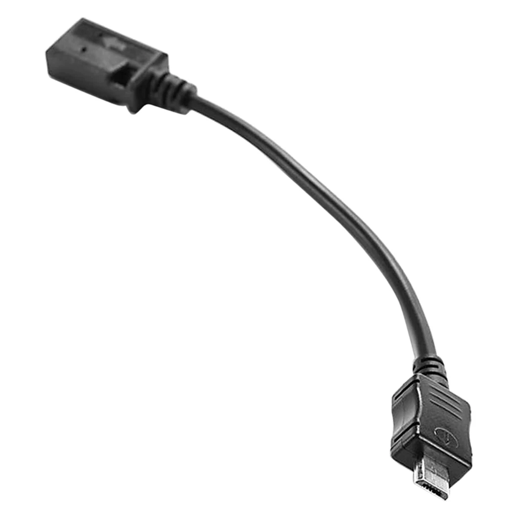 2PCS  Micro USB Male to Mini USB Female OTG Charger Adapter Data Cable Cord