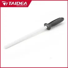 TAIDEA Профессиональный 28 см Алмазное покрытие Заточки Высококачественная Нержавеющая Сталь Kinfe Точилка Инструмент Горячая T0843C h3