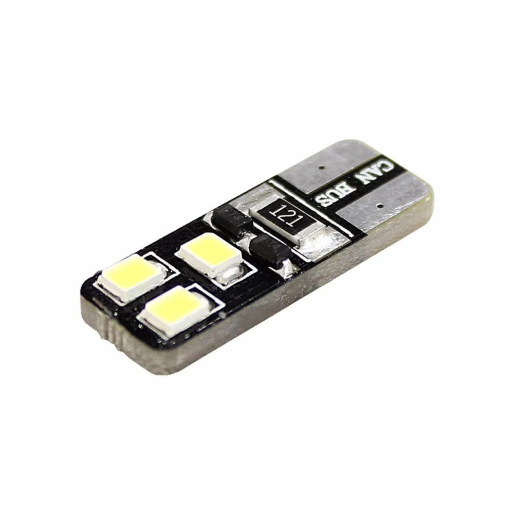10X t10 w5w led canbus автомобильные фары 168 194 2825 сменная клиновидная лампочка Внутренняя