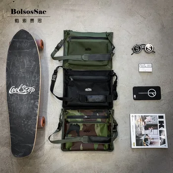 

BolsosSac 2019 New Men Messenger Bags Camouflage Printing Flap Out Door Girls Cool Crossbody Bag Fashion Tide bag Lover Package