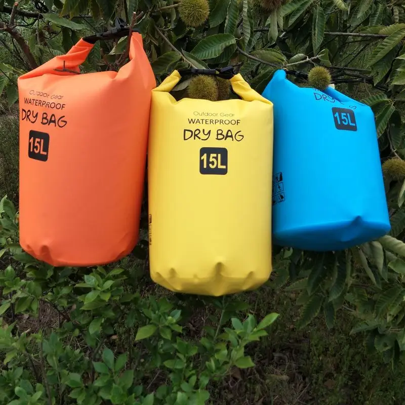 

Outdoor Waterproof Bag Drifting Beach Waterproof Bucket 15L Thailand Watering Festival High Quality Waterproof Facility
