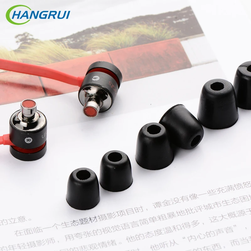 

Hangrui 3pairs /lot Silicone Earphone Case Cups In-ear Headphones Tips Waterproof Memory Silicone Pads Earphone Accessories