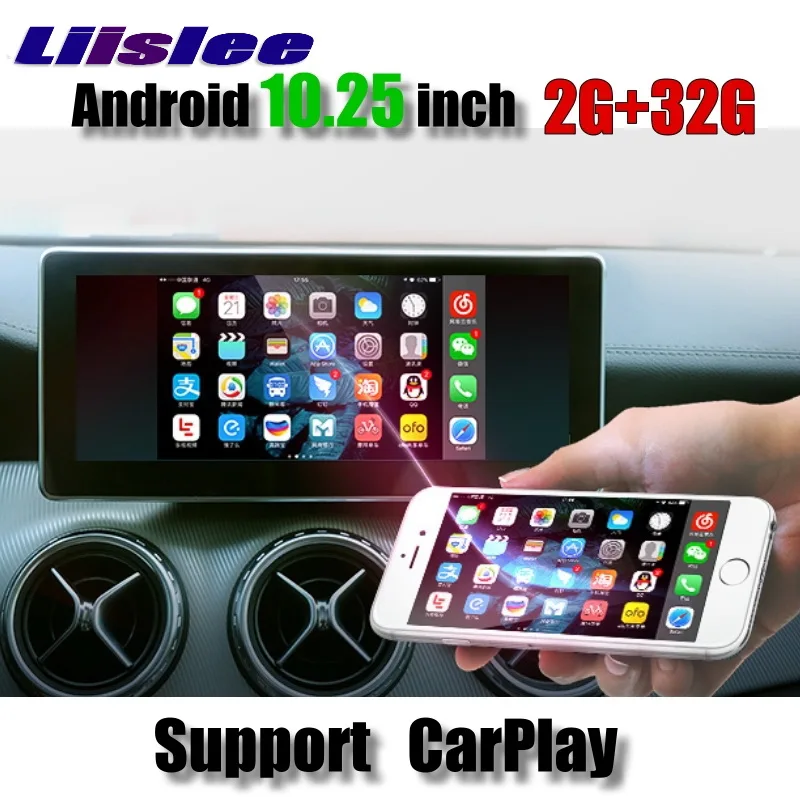 Best Liandlee Car Multimedia Player NAVI For Mercedes Benz MB GLA Class X156 2014~2018 CarPlay Adapter Radio Stereo GPS Navigation 2