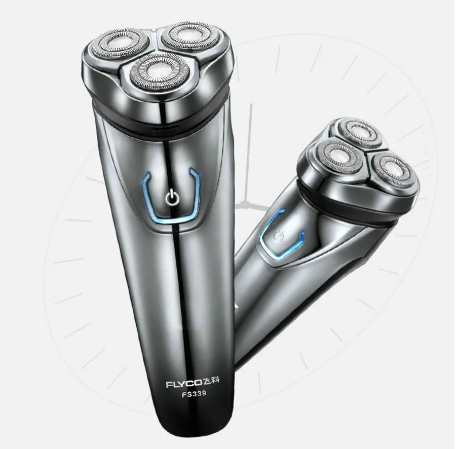 professional flyco fs339 electric man shaver 3D floating smart man ...