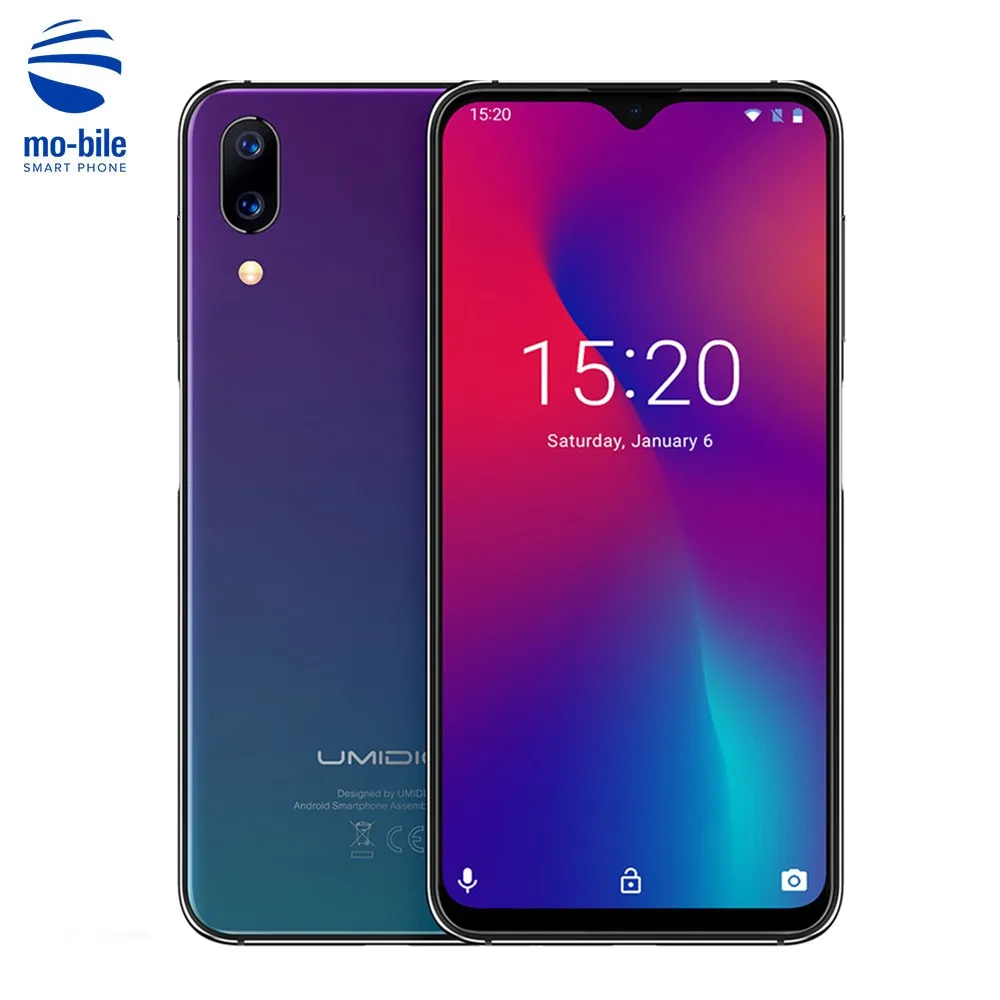 

UMIDIGI One Max 4G Smartphone 6.3 inch Android 8.1 MTK Helio P23 Octa Core 2.0GHz 4GB 128GB 16.0MP NFC 4150mAh Mobile Phones