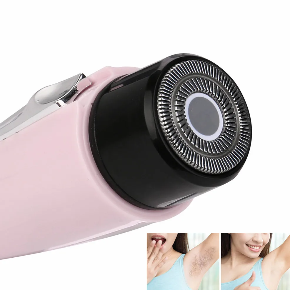 2018 Waterproof Electric Epilator Mini Women Armpit Hair Travel Bikini