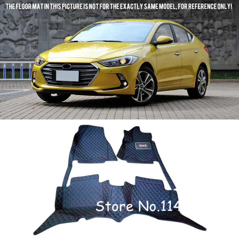 2016 2017 для hyundai Elantra Avante специальный водонепроницаемый авто пользовательские