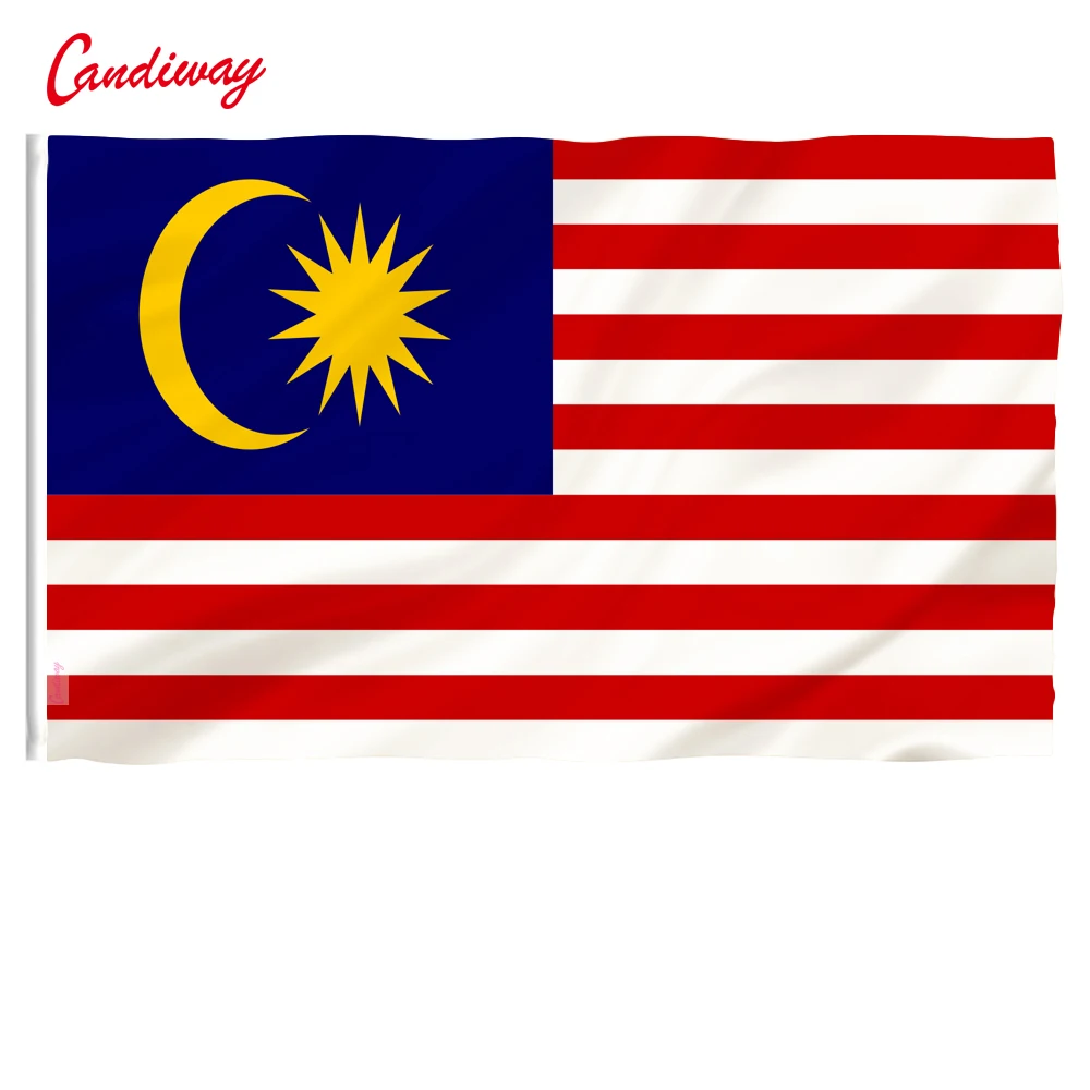11.11 Malaysia FLAG malaysian Banner 3*6FT/90*180cm Hanging KualaLumpur