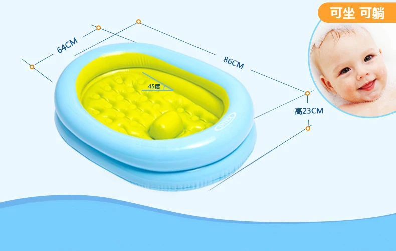Портативная Надувная Детская ванна, складная, детская, сидящая, для мытья, для раковины, сохраняющая тепло, для путешествий, Детская ванна с бесплатным насосом, подарок