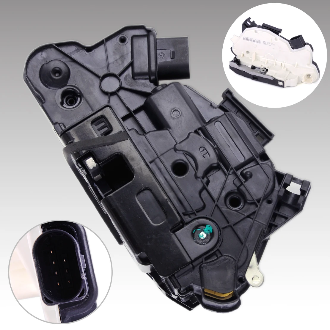 

DWCX Car Door Lock Latch Actuator Driver Door Front Left LH 5N1 837 015 C Fit for VW Tiguan CC Scirocco