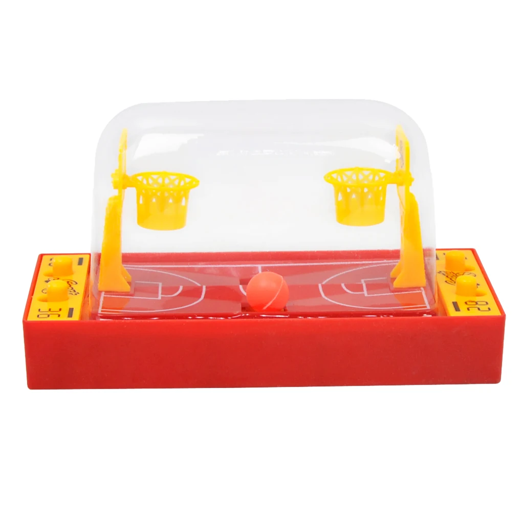 

Indoor 2 Players Mini Table Desktop Finger Shooting Basketball Game Developmental Toy for Kids Comprehensive Ability Training