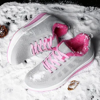

Sneakers Women Trend Winter Sports Comfortable Running Shoes Women's Warm Outdoor Walking Shoes Zapatillas Muier Sneakers Women
