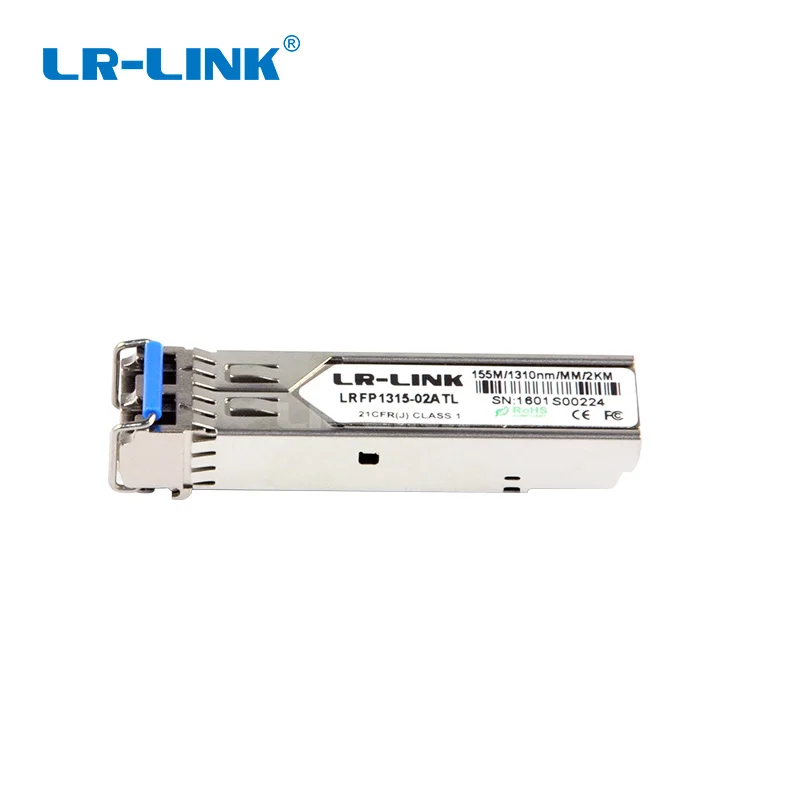 

LR-LINK 1315-02ATL 100Mb Ethernet SFP transceiver module 100FX DDM MMF Module 850nm ,1310nm
